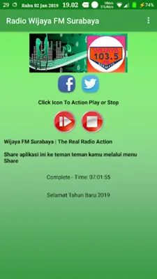 Radio Wijaya FM Surabaya android App screenshot 2